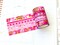 Valentine's Day Pink Romantic Date Night Anniversary Roses Washi Tape Set February 2024 - W102